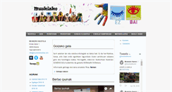 Desktop Screenshot of muskizkoikastola.com